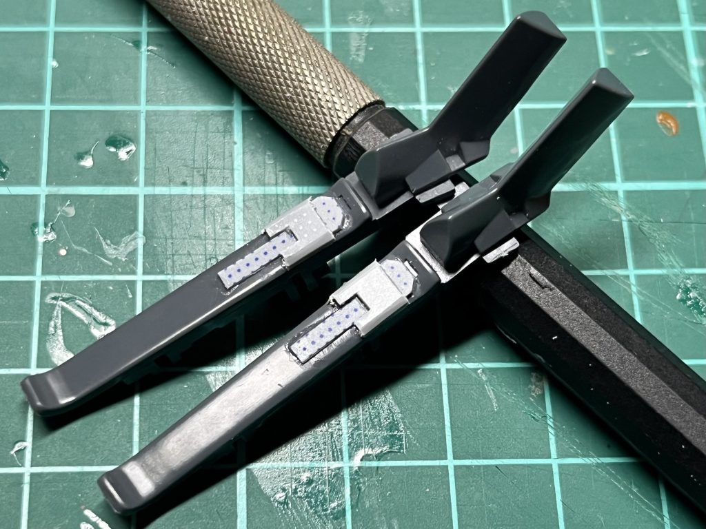 ディテールアップセイラマスオさんがやっているディテールアップを、プラバンでやってみました。