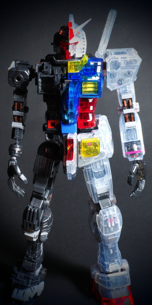 MG 1/100 ガンダムベース限定 RX-78-2 ガンダム Ver.3.0 [クリアカラー]–4枚目/制作者：んだべ