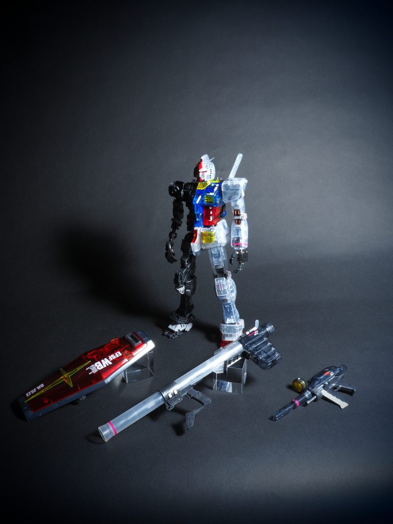 MG 1/100 ガンダムベース限定 RX-78-2 ガンダム Ver.3.0 [クリアカラー]–3枚目/制作者：んだべ