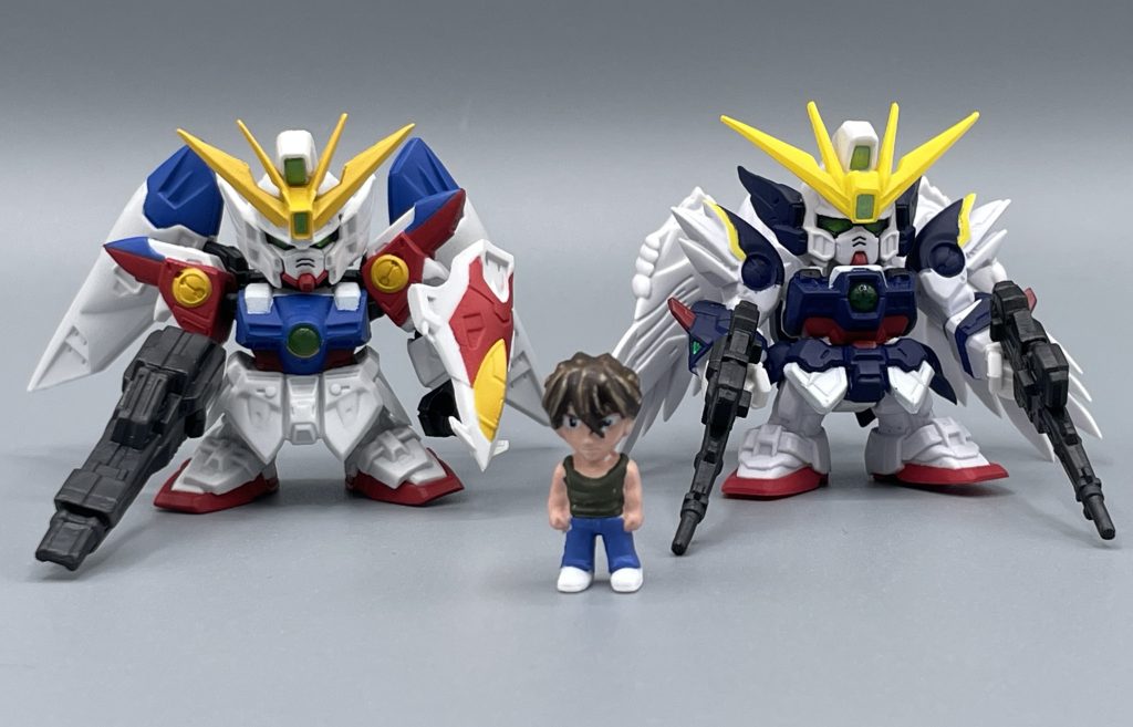 Feat. ガシャポン戦士フォルテ あなたはどちらのゼロが好きですか?? 好きな機体を選ぶのに、感情で行動することは正しい。あなたがその機体を選択したのはミスではない。byヒイロ