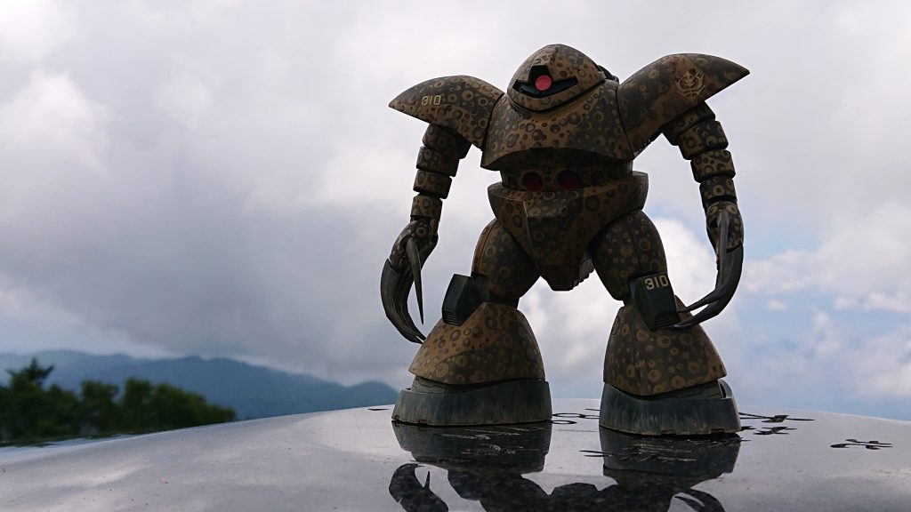 標高1900m地点から。