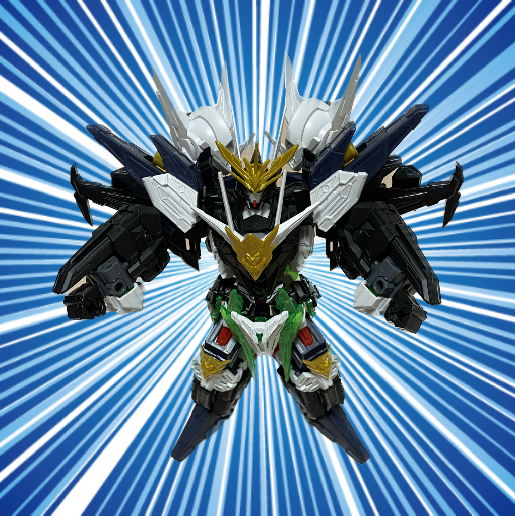 コマンドパッケージ装備！趙雲ダブルオーガンダム コマンドパッケージから