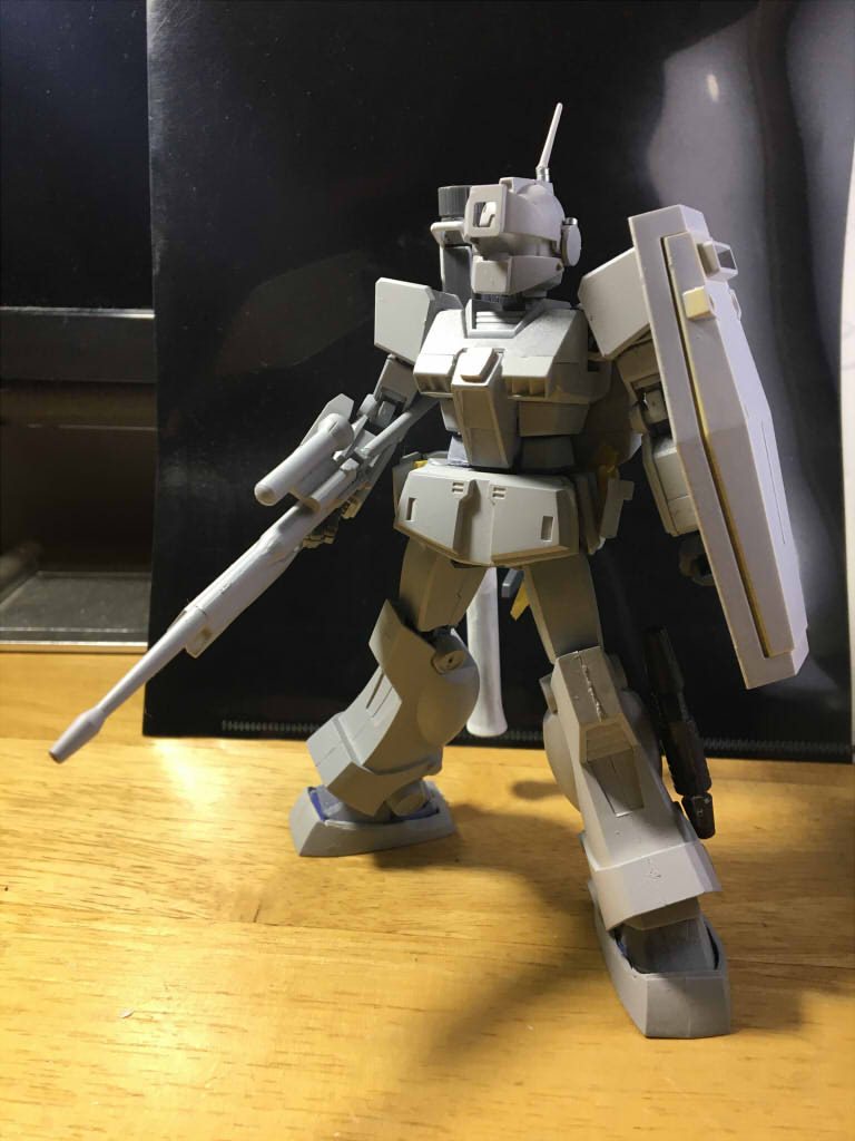 旧キット1/144×EG RGM-79 ジムスナイパーカスタム【フル装備 旧キット1/144×EG RGM-79 ジムスナイパーカスタム【フル装備