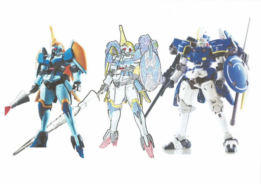 リトールを作成するにあたってのイメージ図初期は黒いファーですね(笑)