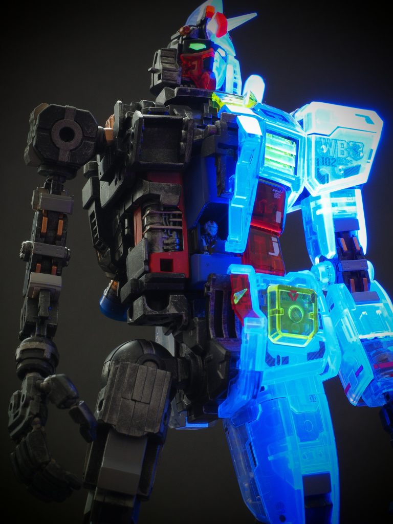 MG 1/100 ガンダムベース限定 RX-78-2 ガンダム Ver.3.0 [クリアカラー]–7枚目/制作者：んだべ