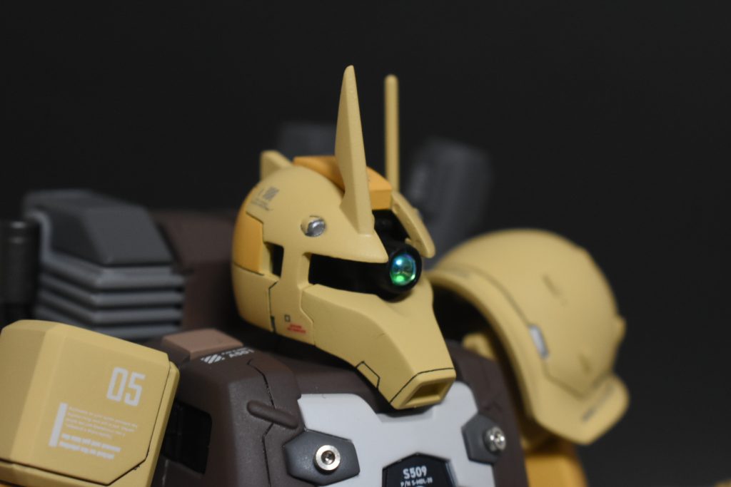 筋彫り追加⭕️モノアイ変更⭕️