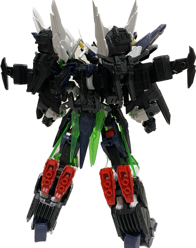 背中にコマンドパッケージをこんな感じで、つけてみました。