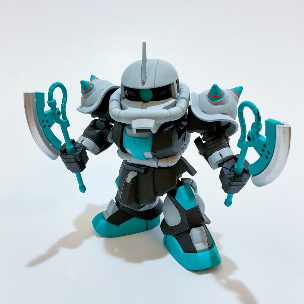 怒りのダブルヒートホーク仕様おのれバンダイ、ザックザクにしてくれるわ！ウソですごめんなさい。追加販売してください。お願いします。ご覧いただきありがとうございました！ 