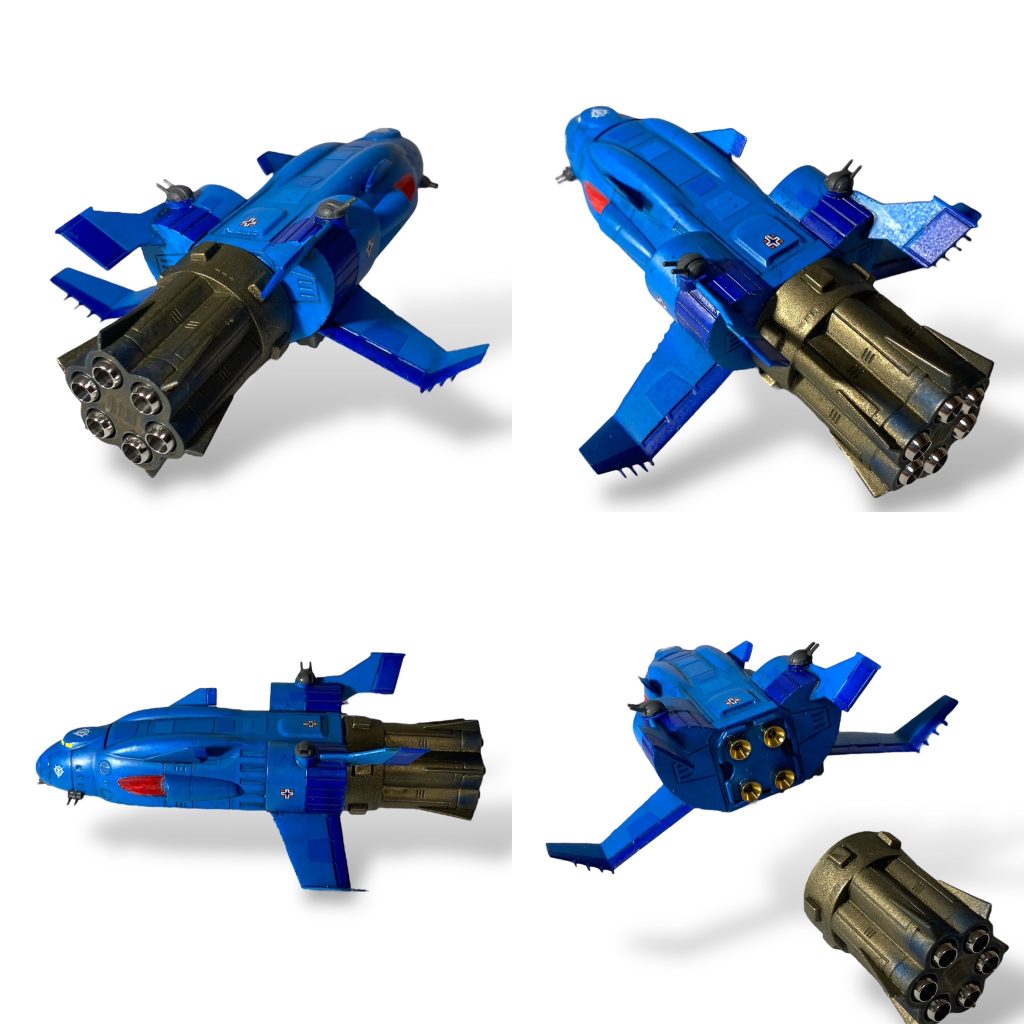 旧キット　ザンジバル　ランバラル専用艦–3枚目/制作者：丸五ワークス