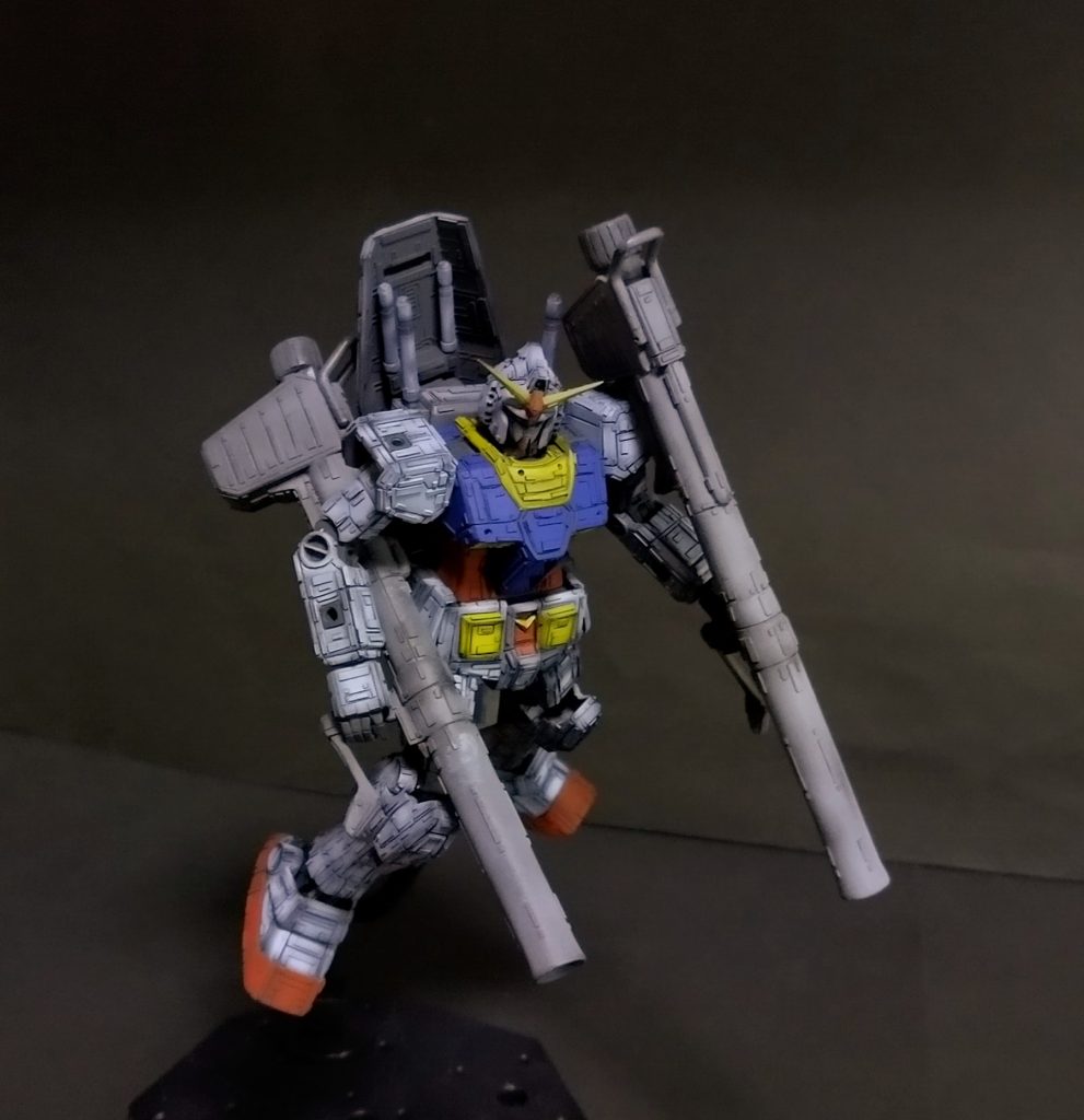 せっかくハイパーバズーカ2本作ったので最終決戦仕様です🤣我ながらバズーカでかい🤣