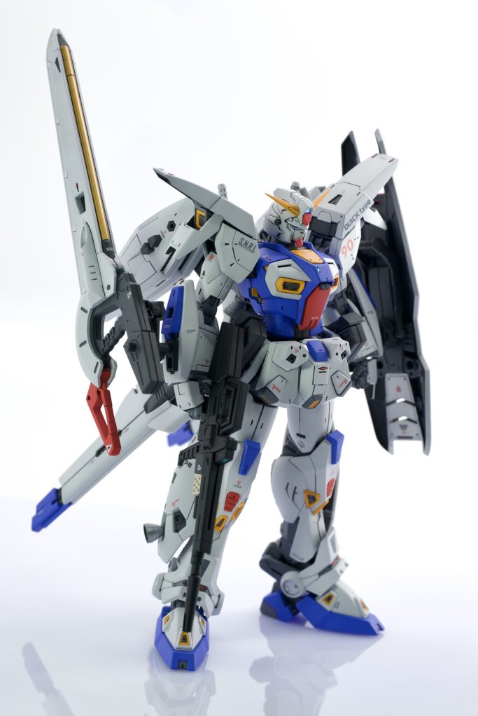 使用したミッションパックは、QタイプをベースにGタイプとOタイプウェポンを換装。