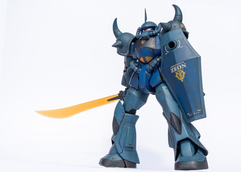 この風、この肌触りこそ戦争よ！グフかっこいいですよね。GQuuuuuuXにも出るかしら…