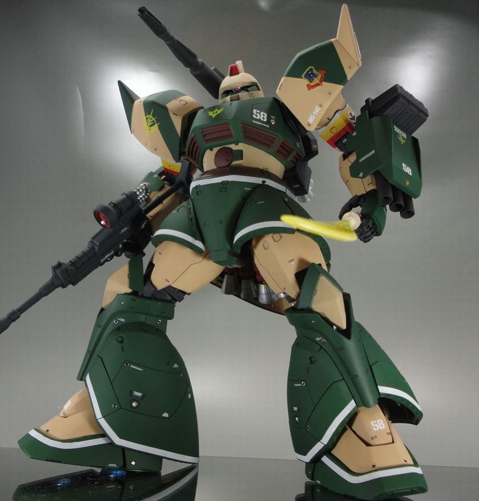 1/100 トーマスクルツ専用ゲルググ–2枚目/制作者：@kaishi1103