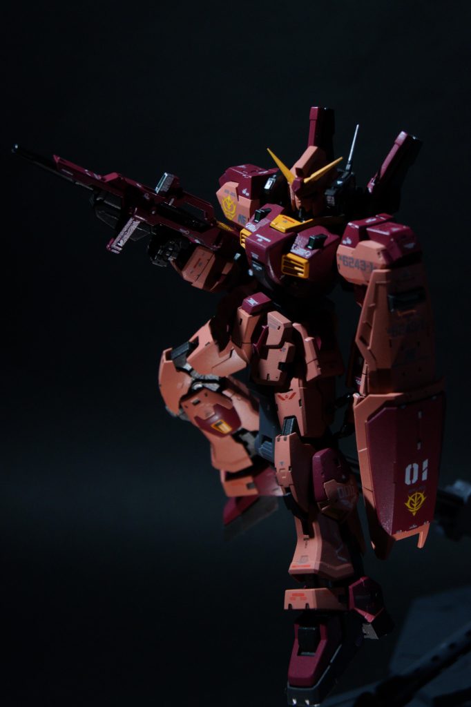 ちなみに今回使用したRG ガンダムMk-Ⅱは、2023年の年末に製作した