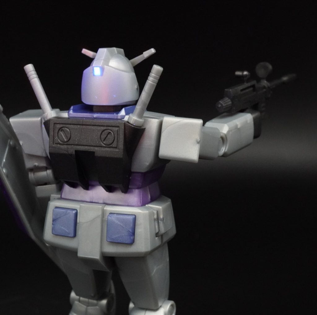 後頭部センサーも、塗装です。