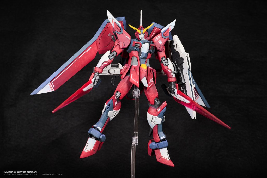 イモータルジャスティスガンダム　Immortal Justice Gundam–3枚目/制作者：EF_Dock