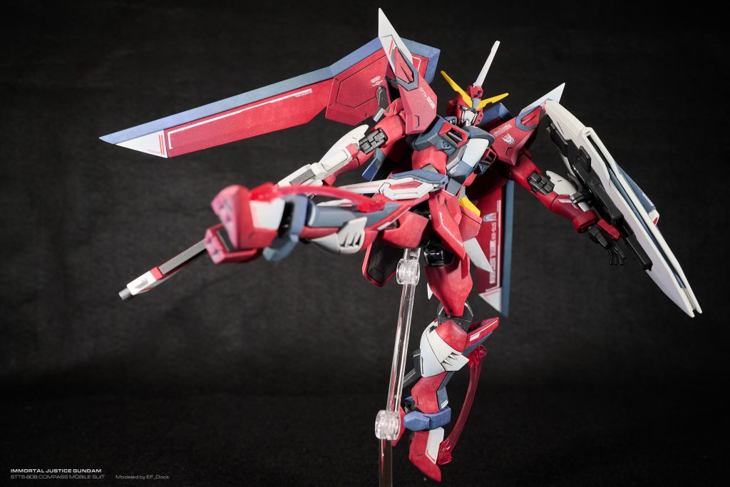 イモータルジャスティスガンダム　Immortal Justice Gundam–4枚目/制作者：EF_Dock