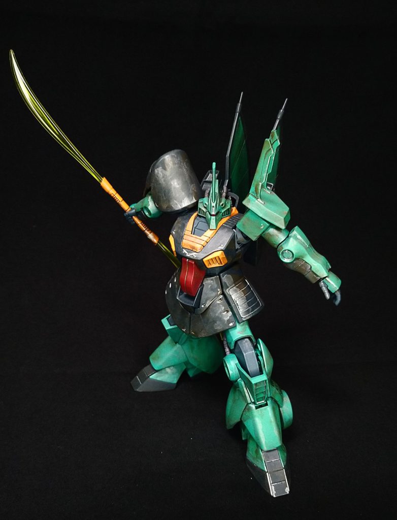 かなり汚して箱絵のような感じを目指しました。