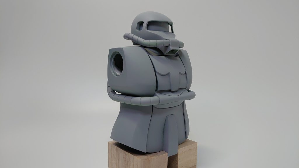 旧キット1/60量産型ザク–9枚目/制作者：しらいし