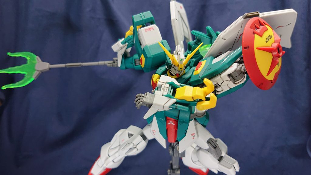 かなり動くキットなので、ブンドドが楽しいですね。武器も長物なので気に入ってます。