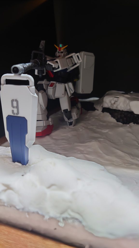 雪原表現はもう少し上手くしたいが汚すと雪原ぽさら無くなり実はやり直ししてます。