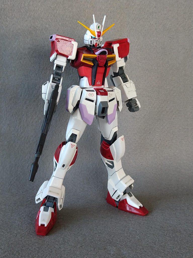 他の凄腕ビルダー様のアクリルガッシュによる墨入れを真似してみました。割れる心配がないのが素晴らしい！