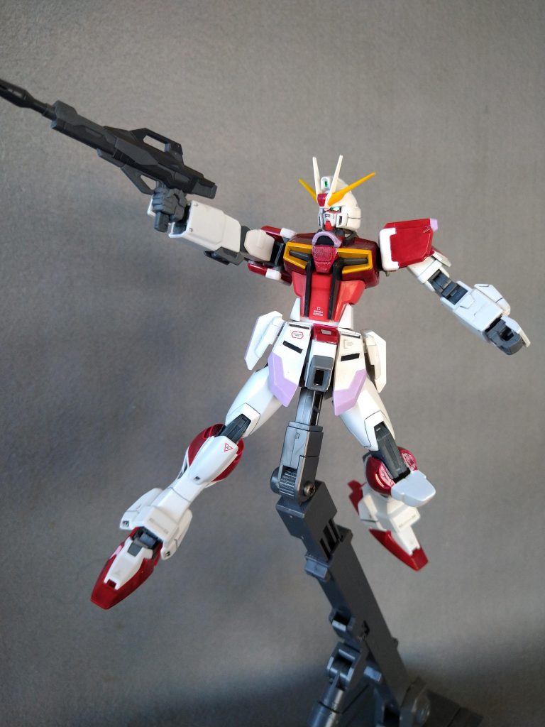 素立ちだとそんなにバランス悪くないと思っていたのですが、ポーズとらせるとなんだかなー。（ ポージングのセンスのなさはさておいて）