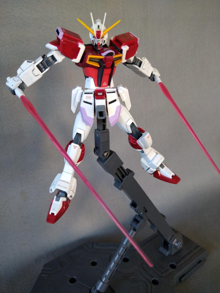 素直にインパルス買えば良かったかな…い、いや、積み崩しも兼ねてるから！非可動のコレクションシリーズを可動させようと頑張った事に意義がある！たぶん！とんだお目汚しでございますが、閲覧して下さった皆様、ありがとうございました。