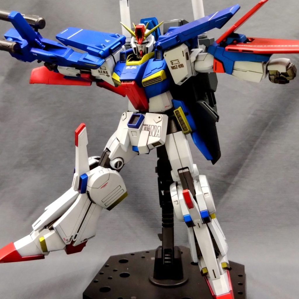 HGUC ZZガンダム ツヤ消しキャンディー｜Yo1さんのガンプラ作品