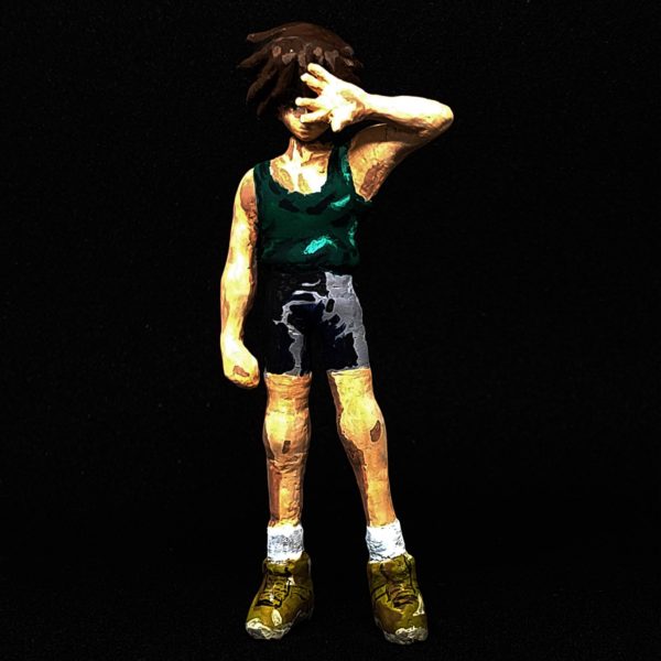 ヒイロ・ユイ　（SDウイングガンダムゼロカスタム　付属キット改）