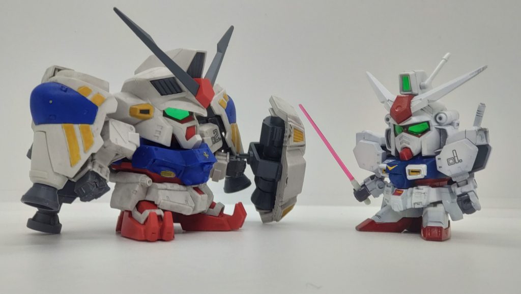 年度末の息抜きで仕上げてみました。セットの残り2体は改めて。予約投稿に戻ってたので再公開。