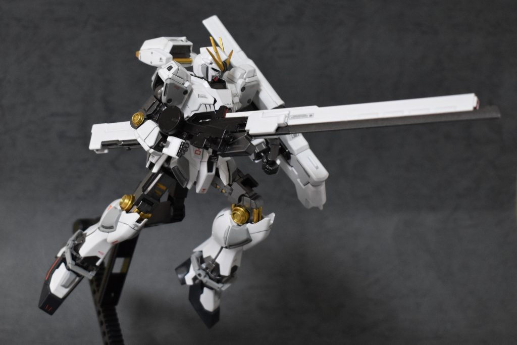 以上、ナラティブガンダムTR装備でした！今後ももうしばらくこのナラティブに武器を付けたりしながら遊ぼうかな！