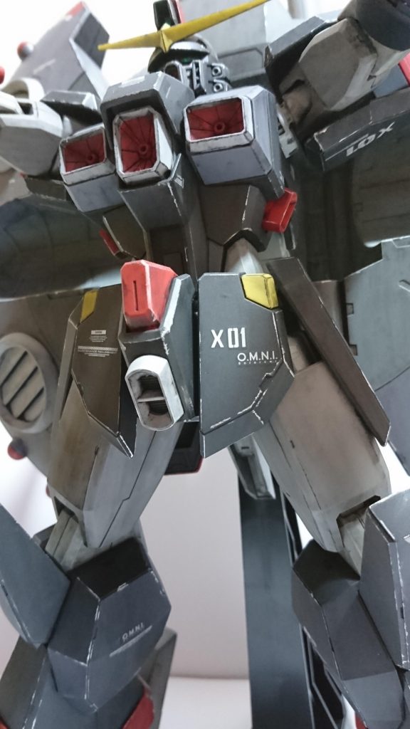 105ダガー、ウィンダムでやったウェザリングをこのデストロイに施すのはなかなか大変でした; 