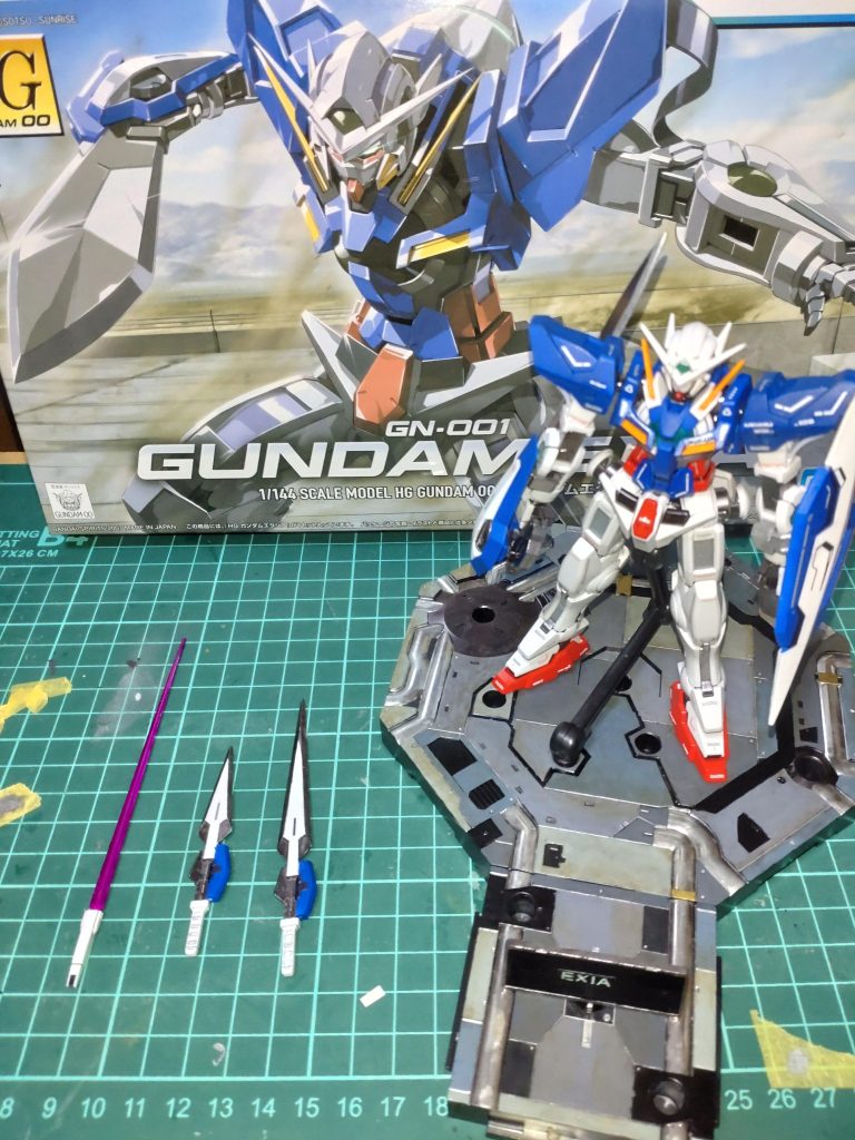 HGガンダムエクシア–2枚目/制作者：黒猫トマト