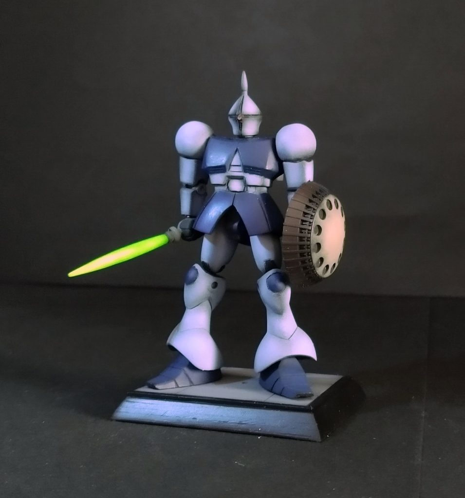 製作中に説明忘れてましたが、肩の取り付け位置を上げてました🙏これだけでもイメージ変わりますね😃