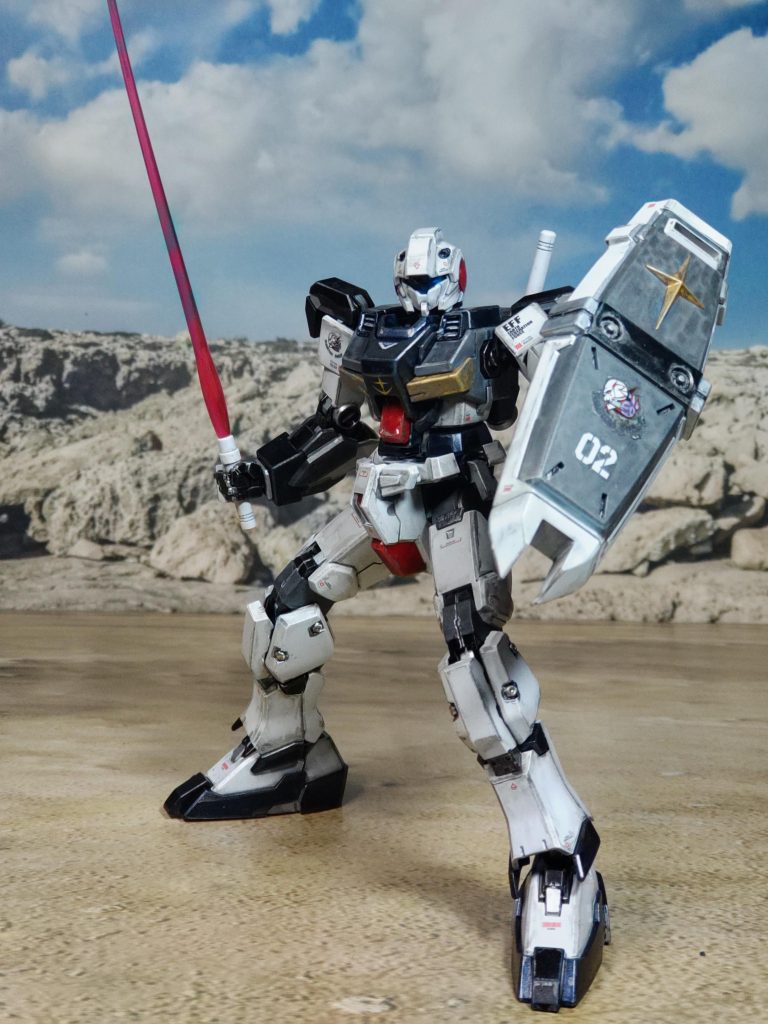 素のジーラインこの状態でもなかなかカッコいい(gundam-kao6)