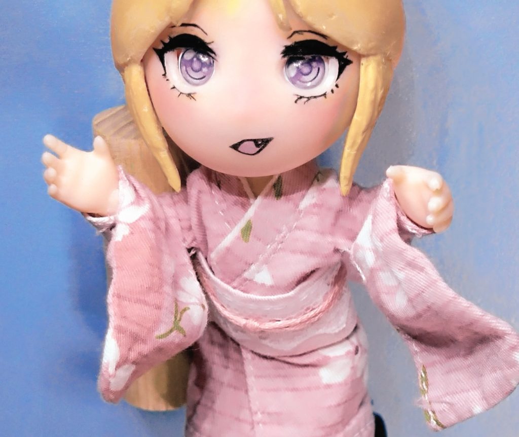 頭部 仕上げる ドールヘアーも検討中 オレンジカラー　って　 有るのか？ （ 娘にお使い頼もう。。。）