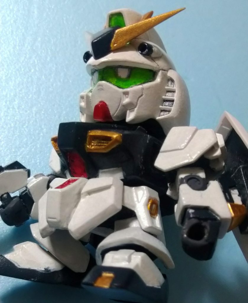 SDガンダム  っぽい  構図  やっとできた