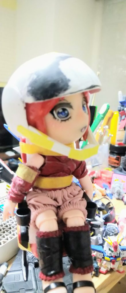 ヘルメット君 量産可能では無かったよ