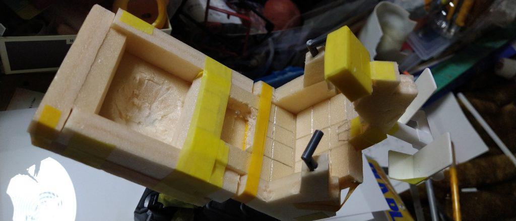 新しいスーツ　⑤　パイロットシート　プラ材組み–5枚目/制作者：あれっくす