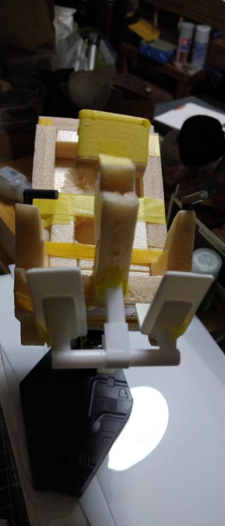 新しいスーツ　⑤　パイロットシート　プラ材組み–4枚目/制作者：あれっくす