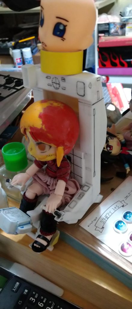 何これ  マリオカート　  作ってんの？  と　息子　に　  あぁ滑走するでぇ！ と やけくそ😅😅😅 