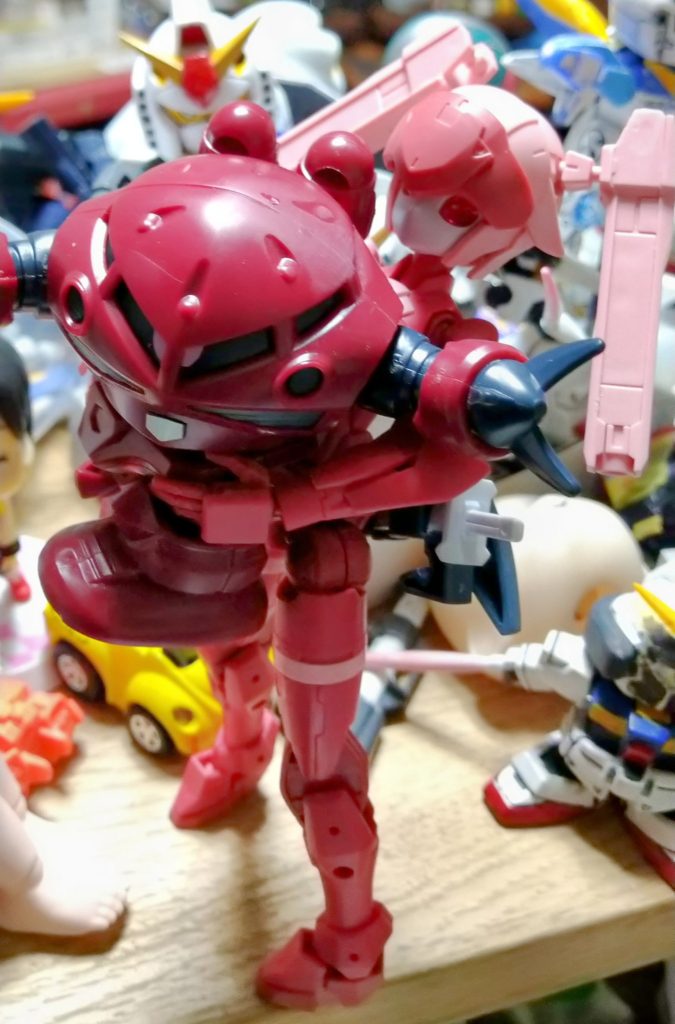 駄目ですよ少佐！！ うしろに ガンダム達が。。。 ねらわれます！！