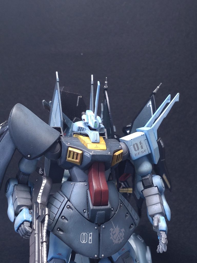 旧キット。たしか初めてグラデーション塗装した記憶が有ります