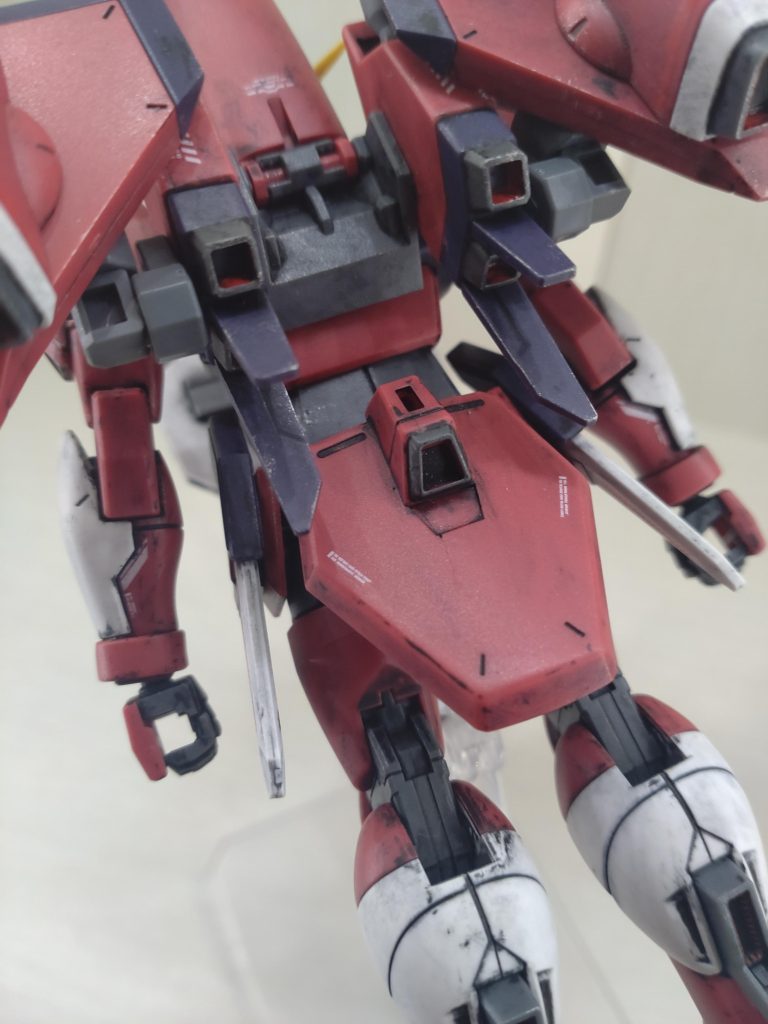 ウェザリングにより割れが目立たなくなり喜び