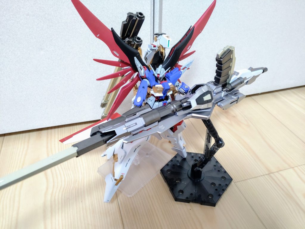 HGデスティニーガンダムspecⅡ ゼウスシルエット装備