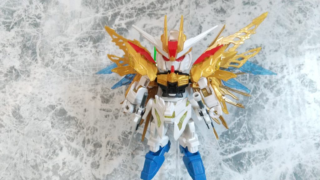 以前、投稿したこの画像時から腰両サイドパーツを変更 窮奇ストフリの頭部パーツを切り出した時に出たパーツを使用