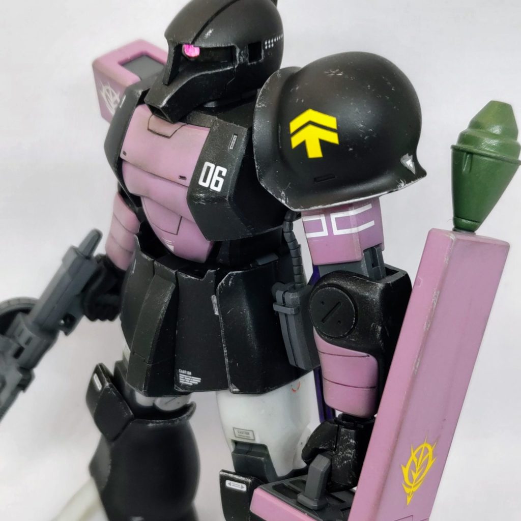 HGUC ザクⅠ 黒い三連星仕様｜りゅありさんのガンプラ作品