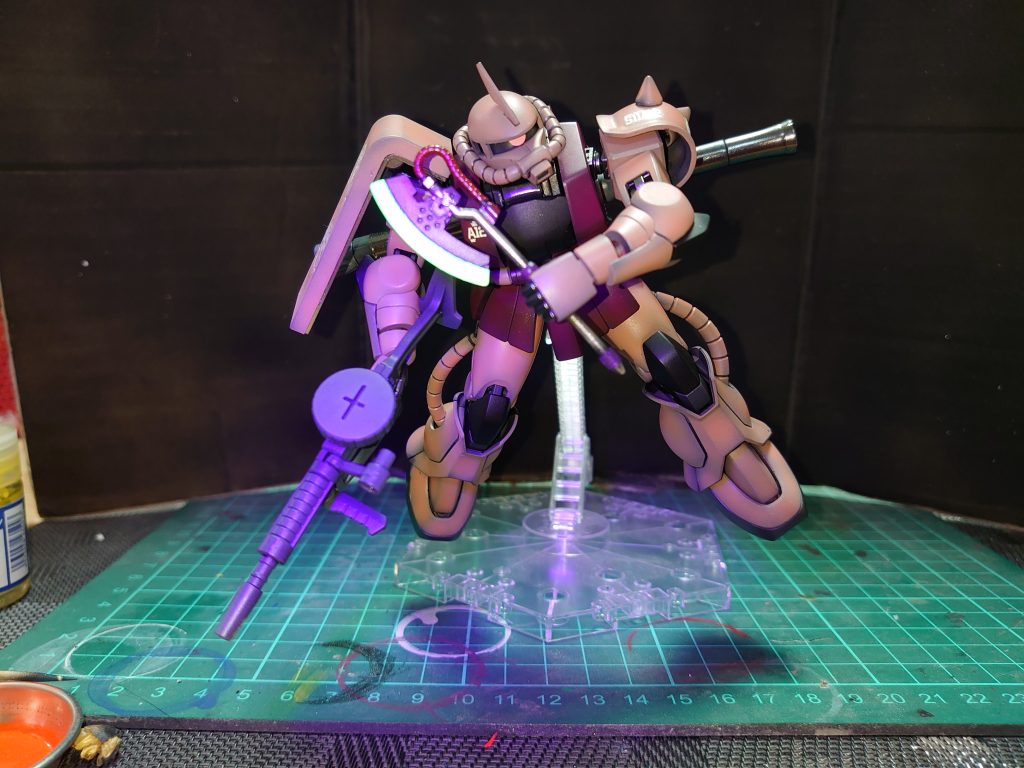 ヒートホークもアニメっぽく。