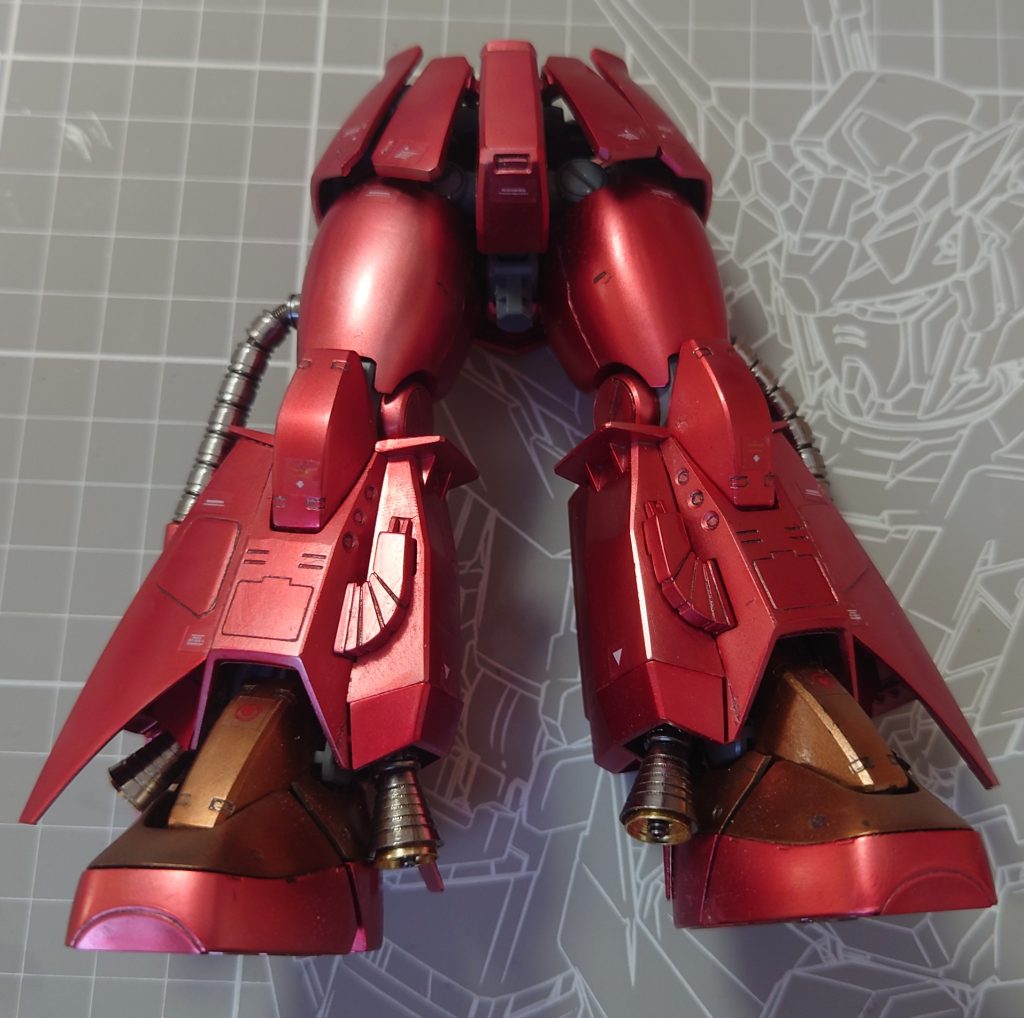 MG 1/100 MS-06R-2 ジョニー・ライデン専用ザク–3枚目/制作者:@AnavelGato0083